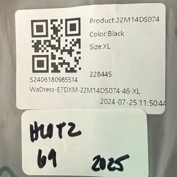 Halara Backless Twisted Cut Out Flare Mini Dance Active Dress in Black XL NWT - Picture 11 of 11